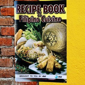 FILIPINO CUISINE Cookbook Recipe Book 1998 by AT&T